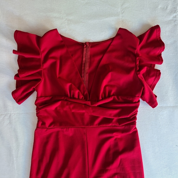 Red Jumpsuit - Picture 5 of 8